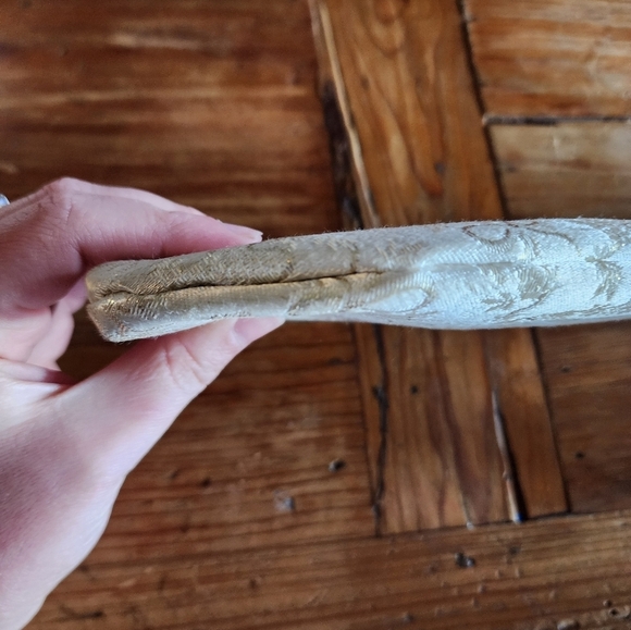 Vintage 3 Piece Gold Foil Travel Clutch Set - Picture 5 of 14